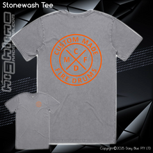 Load image into Gallery viewer, Stonewash Tee - Custom Made Fire Drums