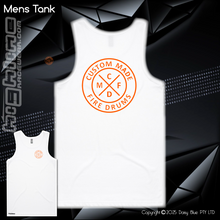 Load image into Gallery viewer, Mens/Kids Tank - Custom Made Fire Drums