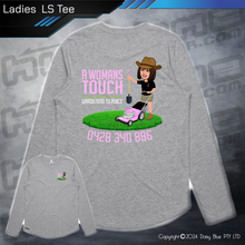 Load image into Gallery viewer, Long Sleeve Tee - A Womans Touch Gardening Service