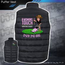 Load image into Gallery viewer, Puffer Vest - A Womans Touch Gardening Service