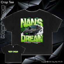 Load image into Gallery viewer, Ladies Crop Tee - Nan's Dream 2026
