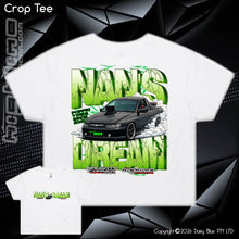Load image into Gallery viewer, Ladies Crop Tee - Nan's Dream 2026