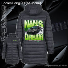 Load image into Gallery viewer, Ladies Long Puffer Jacket - Nan's Dream 2026