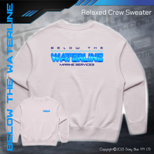 Load image into Gallery viewer, Relaxed Crew Sweater - Below The Waterline Marine Services