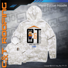 Load image into Gallery viewer, Camo Hoodie - C&T Roofing