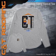 Load image into Gallery viewer, Long Sleeve Tee - C&T Roofing