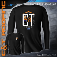 Load image into Gallery viewer, Long Sleeve Tee - C&T Roofing