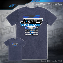 Load image into Gallery viewer, Stonewash Tee - Jones Racing