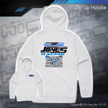 Load image into Gallery viewer, Zip Up Hoodie - Jones Racing