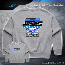 Load image into Gallery viewer, Relaxed Crew Sweater - Jones Racing