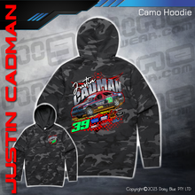 Load image into Gallery viewer, Camo Hoodie - Justin Cadman