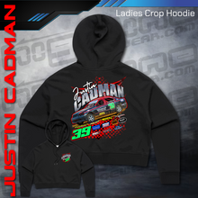 Load image into Gallery viewer, Ladies Crop Hoodie - Justin Cadman