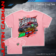 Load image into Gallery viewer, Ladies Crop Tee - Justin Cadman
