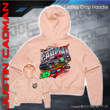 Load image into Gallery viewer, Ladies Crop Hoodie - Justin Cadman