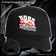 Load image into Gallery viewer, Printed Snap Back CAP - Braiden Webster