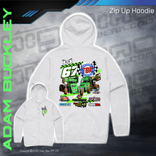 Load image into Gallery viewer, Zip Up Hoodie - Adam Buckley