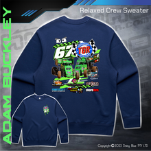 Load image into Gallery viewer, Relaxed Crew Sweater - Adam Buckley