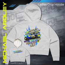 Load image into Gallery viewer, Ladies Crop Hoodie - Ardley Motorsport