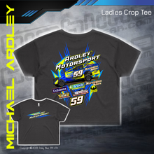Load image into Gallery viewer, Ladies Crop Tee - Ardley Motorsport