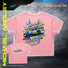 Load image into Gallery viewer, Ladies Crop Tee - Ardley Motorsport