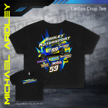 Load image into Gallery viewer, Ladies Crop Tee - Ardley Motorsport