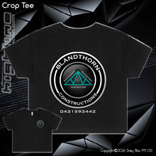 Load image into Gallery viewer, Ladies Crop Tee - Blandthorn