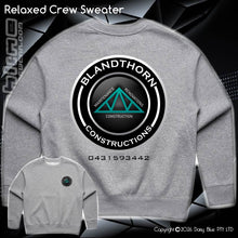 Load image into Gallery viewer, Relaxed Crew Sweater - Blandthorn