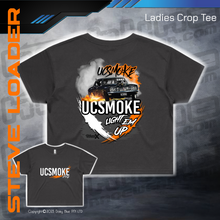 Load image into Gallery viewer, Ladies Crop Tee - UCSmoke 2