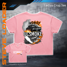 Load image into Gallery viewer, Ladies Crop Tee - UCSmoke 2