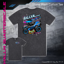 Load image into Gallery viewer, Stonewash Tee - Hallam Quarterscale Speedway