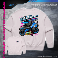 Load image into Gallery viewer, Relaxed Crew Sweater - Hallam Quarterscale Speedway