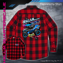 Load image into Gallery viewer, Flannelette Shirt - Hallam Quarterscale Speedway