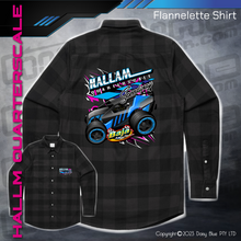 Load image into Gallery viewer, Flannelette Shirt - Hallam Quarterscale Speedway