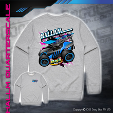 Load image into Gallery viewer, Crew Sweater - Hallam Quarterscale Speedway