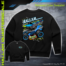 Load image into Gallery viewer, Relaxed Crew Sweater - Hallam Quarterscale Speedway