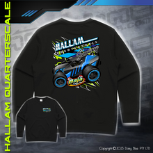 Load image into Gallery viewer, Crew Sweater - Hallam Quarterscale Speedway