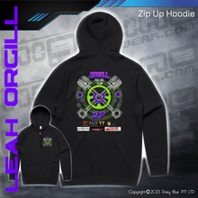 Load image into Gallery viewer, Zip Up Hoodie - Leah Orgill