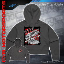 Load image into Gallery viewer, Ladies Crop Hoodie - GYB Motorsport