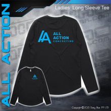 Load image into Gallery viewer, Mens Classic Long Sleeve Tee - All Action Concrete