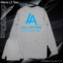 Load image into Gallery viewer, Long Sleeve Tee - All Action Concreting