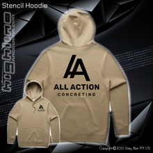 Load image into Gallery viewer, Hoodie - All Action Concreting