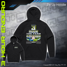 Load image into Gallery viewer, Zip Up Hoodie - 3 HOUR ENDURO 2023