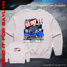 Load image into Gallery viewer, Relaxed Crew Sweater - LET'S SEND IT FOR BAYLYN