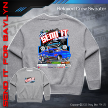 Load image into Gallery viewer, Relaxed Crew Sweater - LET'S SEND IT FOR BAYLYN