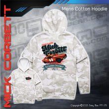 Load image into Gallery viewer, Camo Hoodie - Mick Corbett Memorial