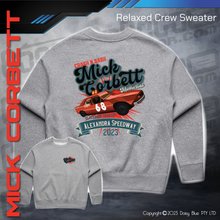 Load image into Gallery viewer, Relaxed Crew Sweater - Mick Corbett Memorial
