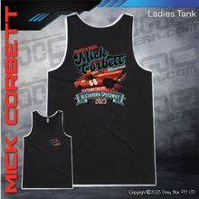 Load image into Gallery viewer, Ladies Tank - Mick Corbett Memorial