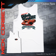 Load image into Gallery viewer, Ladies Tank - Mick Corbett Memorial