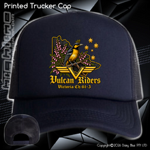 Load image into Gallery viewer, Printed Trucker Cap - Vulcan Riders 2026
