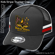 Load image into Gallery viewer, KIDS Stripe Trucker - Vulcan Riders 2026